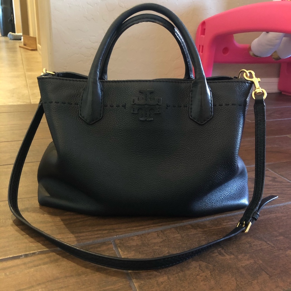 Tory Burch McGraw Triple Compartment Satchel